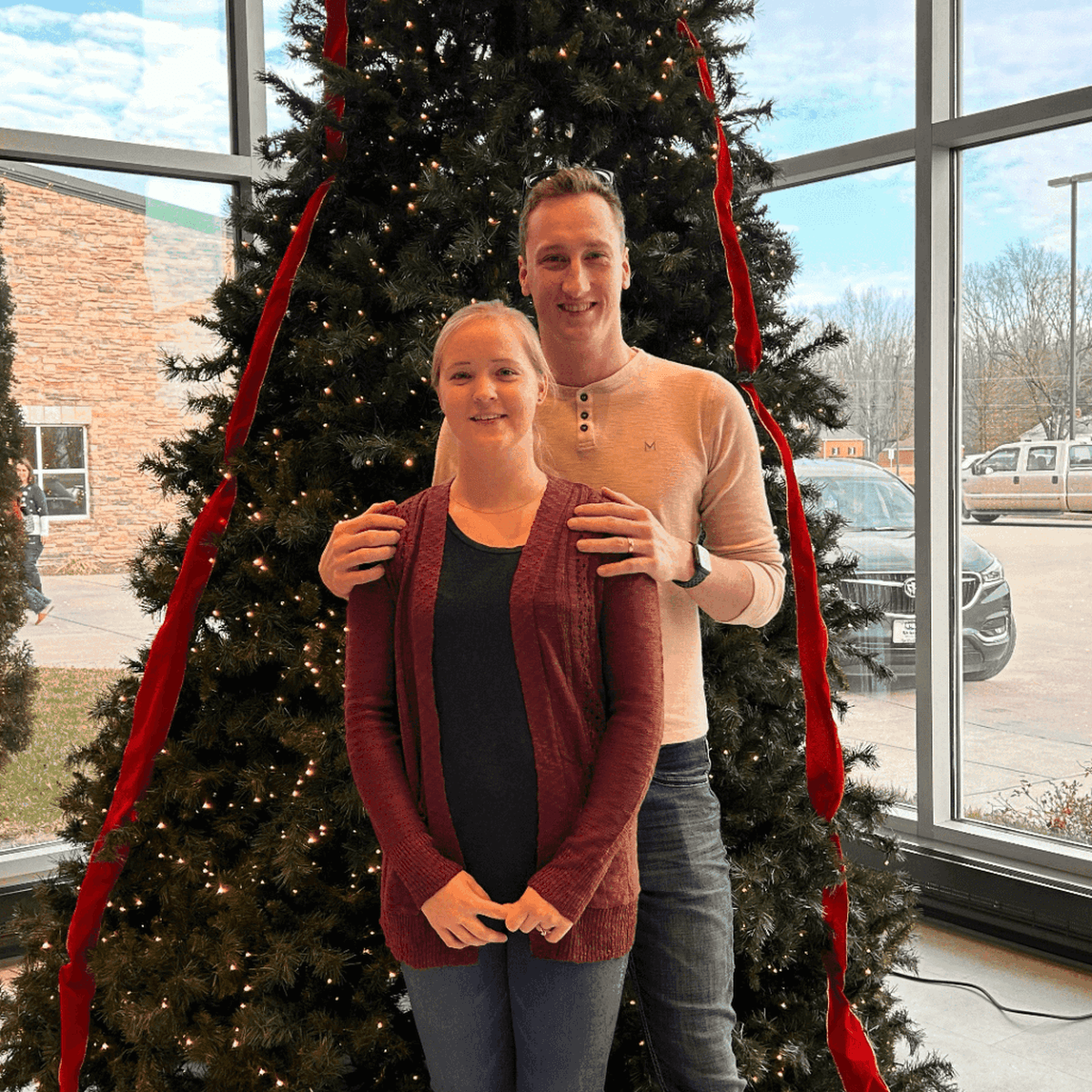 Jacob Graber and Becca